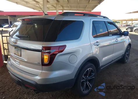 2015 Ford Explorer Sport z USA, uszkodzony, nr VIN 1FM5K8GT9FGC06220